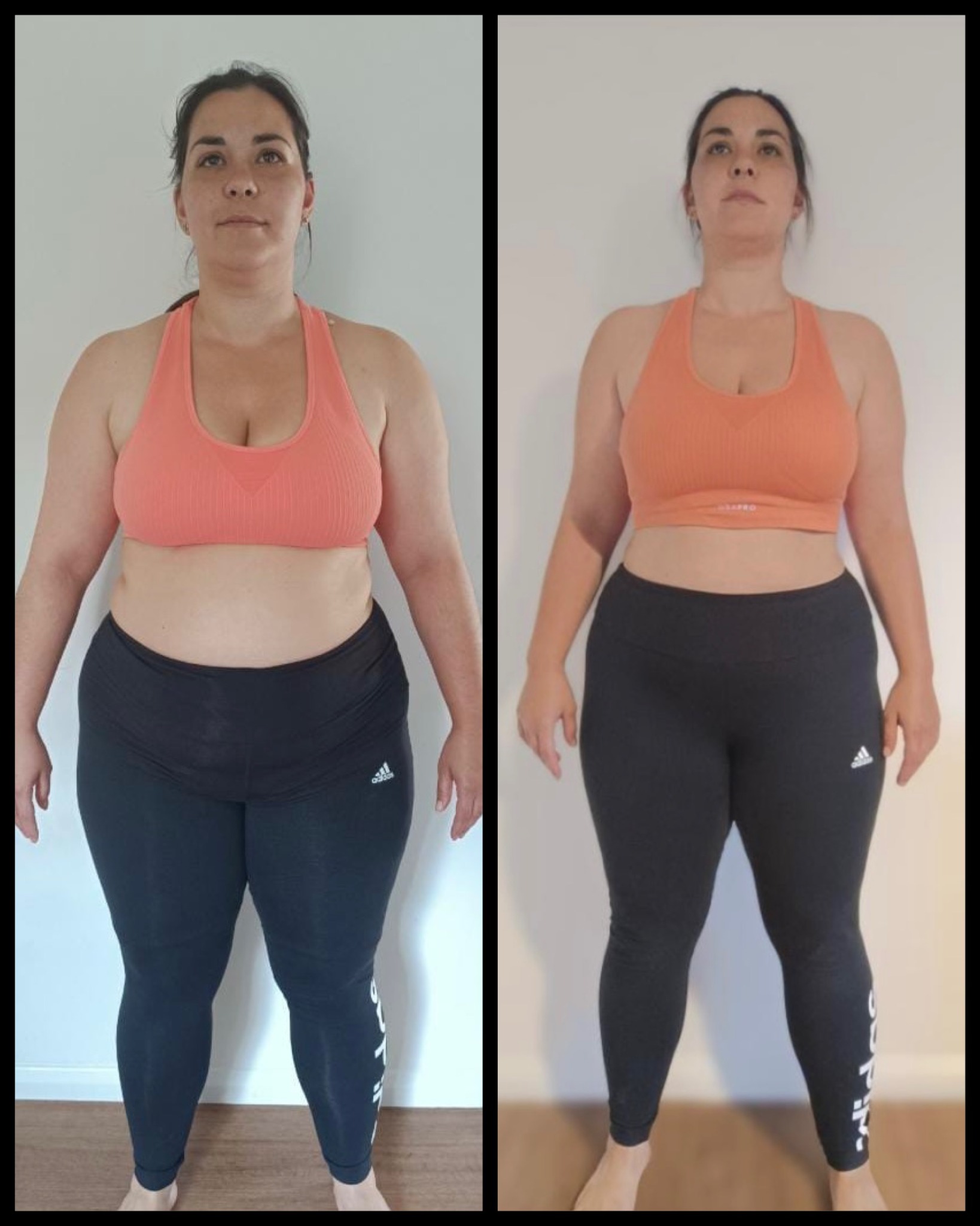 RBT member front view transformation before and after